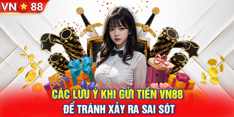 Các lưu ý khi gửi tiền VN88 để tránh xảy ra sai sót