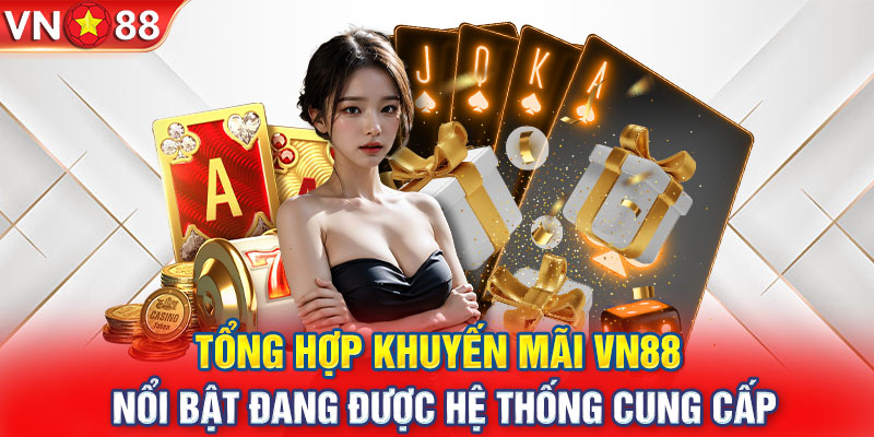 Tổng hợp khuyến mãi VN88 nổi bật đang được hệ thống cung cấp